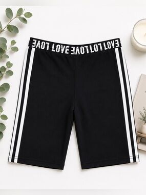 NWT MOA Black Biker Shorts | S/M & L/XL | Buttery Soft Stretch